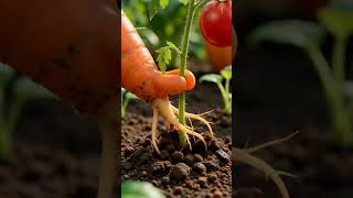 little carrot help peace in garden# Ai ki dunia