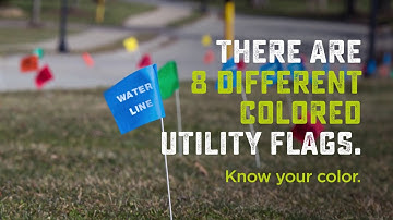 Safe Digging - Utility Flags