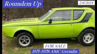 FOR SALE 1971 1978 AMC Gremlin's
