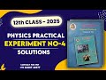 "Experiment No.4 | SONOMETER 1: LAW OF LENGTH | Class 12 Physics Practical"
