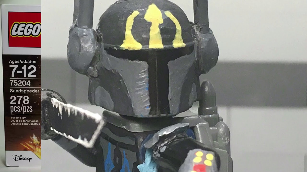 LEGO Star Wars Sandspeeder set 75204 speed build