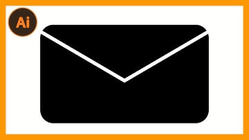 Envelope Icon | Adobe Illustrator | हिंदी