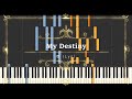 린 LYn My Destiny 별에서 온 그대 My Love From The Star OST Synthesia Sheet Music MIDI 