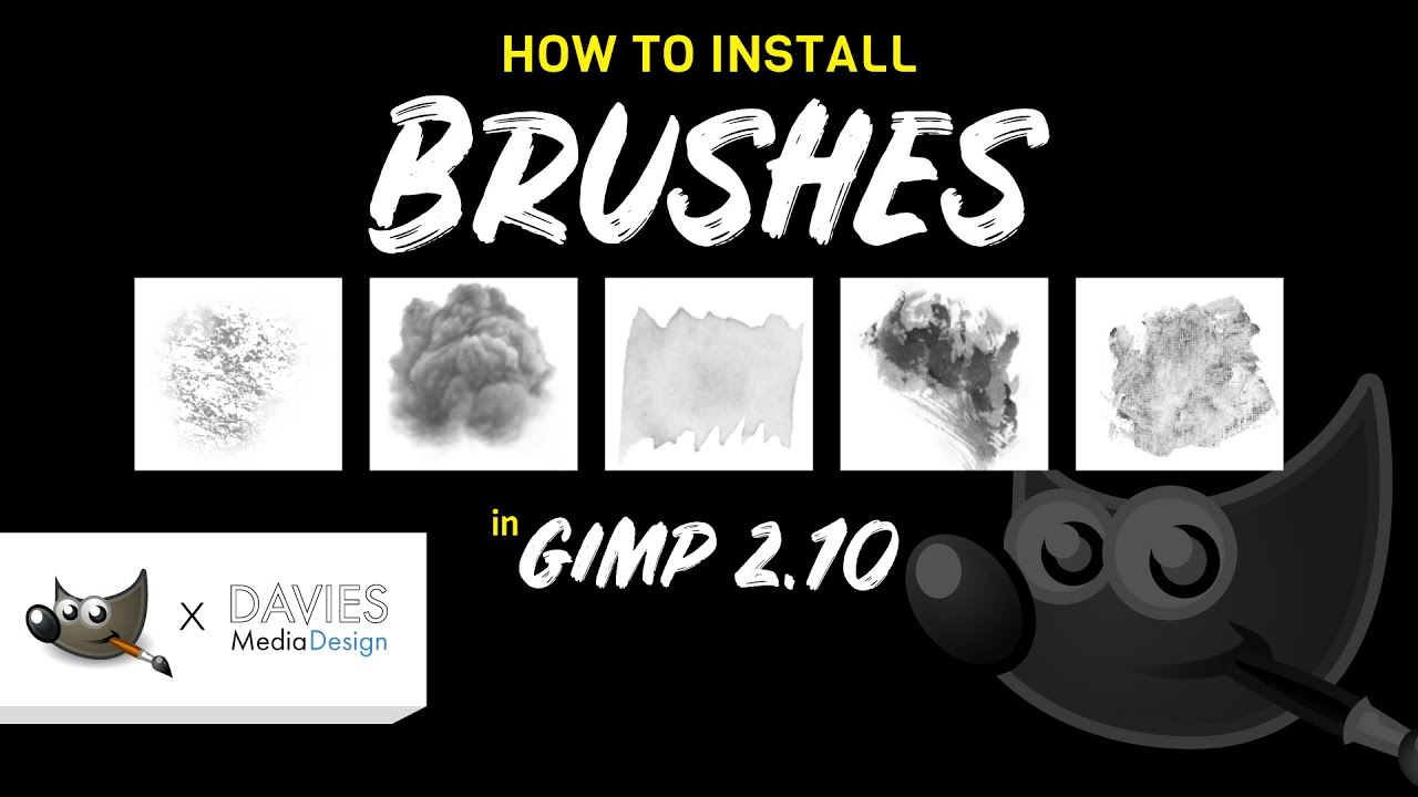 How To Install Brushes In Gimp (+ Best Free Gimp Brushes)