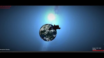 Unity space physics (orbits, planet gravity, atmospheres)