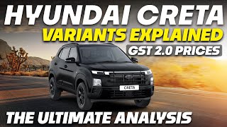 Creta Petrol Variants Explained W Gst 2.0 Prices E, Ex, S, Sx, Sx Tech, Sx Premium, Sx O