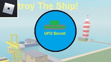 Roblox Destroy the Ship: how to get "UFO Secret" badge