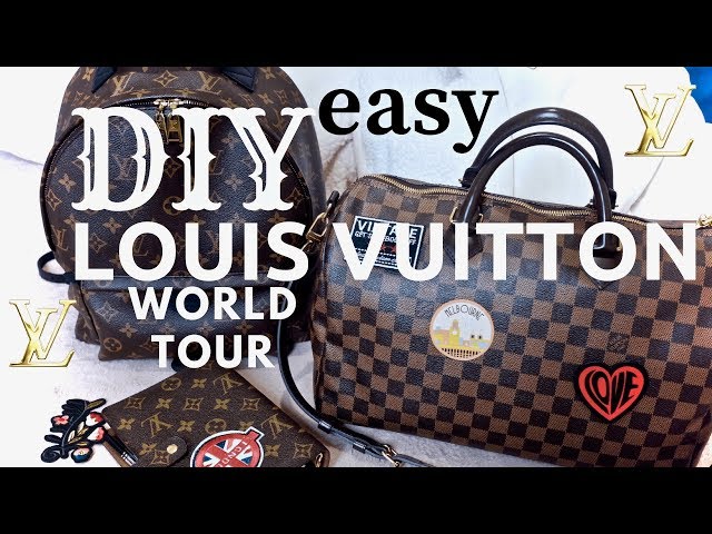 EASY DIY LOUIS VUITTON WORLD TOUR 