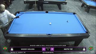 WOODY NIELSEN vs KEITH YIP - SNOOK-D - TABLE 13 | EvoSports