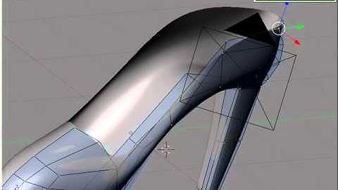 Blender Modeling Basics - High Heel Shoe Part 2 of 2