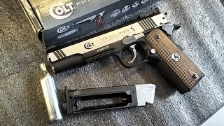 Colt Special Combat Classic Airgun fully licensed by Colt video testing. Unit of Sir Brix #airgun