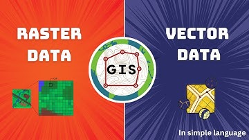 Raster and Vector data in GIS | Difference | ArcGIS tutorial