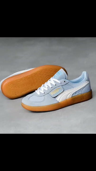 PUMA PALERMO LIGHT BLUE WHITE #adidas #nike #newbalance #yeezy #onitsuka #brodo #docmartens #puma