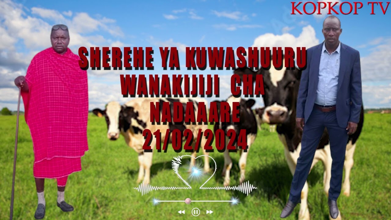 Mwaliko wa Sherehe ya shukurani ya Mwenyeiti wa kijiji cha NADAARE