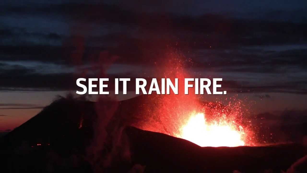 museums in london See It Rain Fire - Nature Unleashed Commercial