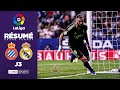 Rsum  Le Real sauv par Benzema chez un Espanyol qui finit sans gardien