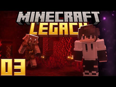 O PIOR (ou MELHOR) NETHER que JÁ VI! - MINECRAFT LEGACY #03