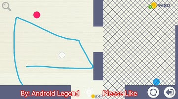 Brain Physics map 2 Level 91, 3 stars Android