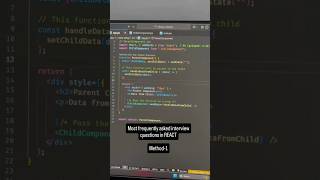 How to Pass Data from Child to Parent in React | Popular React Interview Question Explained #React
