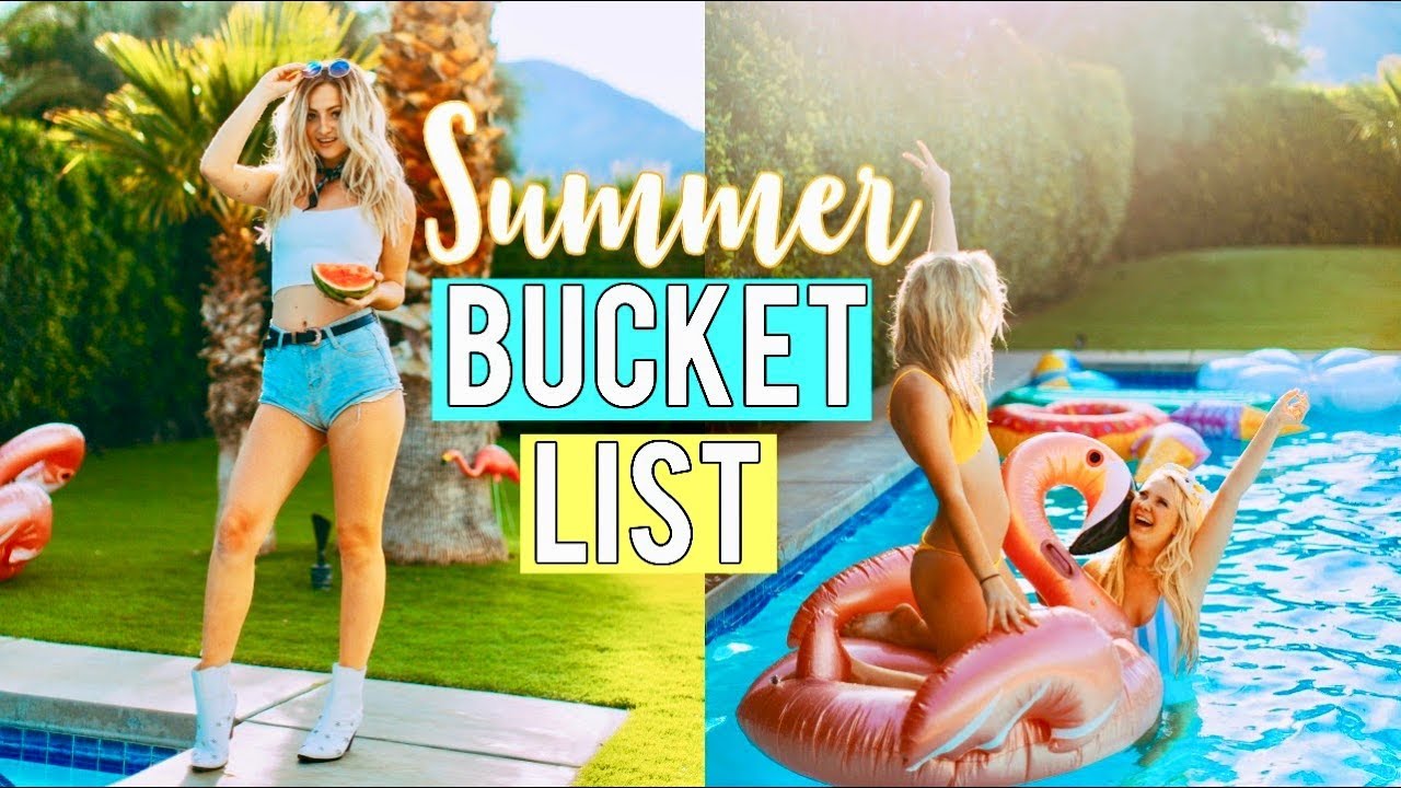 SUMMER BUCKETLIST IDEAS 2018! | Kalista Elaine