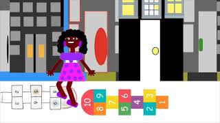 SIDEWALK MATH. MATEMÁTICAS EN LA ACERA. Learn numbers with hopscotch. Aprende números con rayuela. screenshot 3