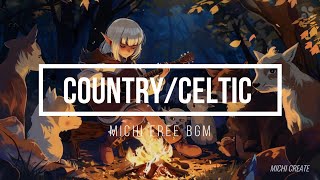 【lofi/country/celtic Music】Soothing guitar song to study/work/sleep etc..   free BGM