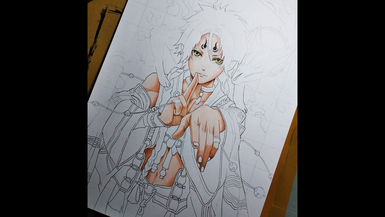 How to coloring anime skin - YouTube