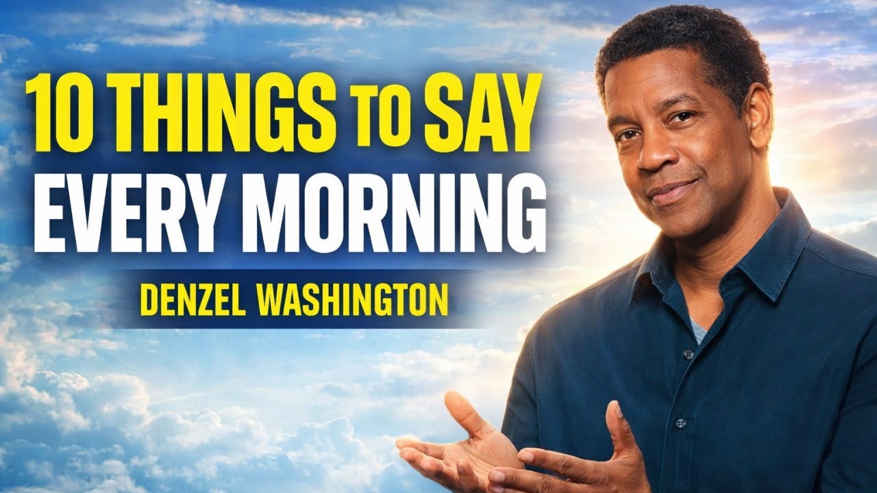 LISTEN TO THIS EVERY MORNING! | 10 Things That Will REWIRE Your Mind Denzel Washington|2026