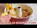 Gelatina de chocolate 🍫 y café ☕️/ Cremosita 😋