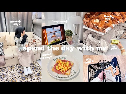 A PRODUCTIVE DAY˚ʚ♡ɞ˚weekend activities,busy morning,meal of the day,self reward,ikea date + more