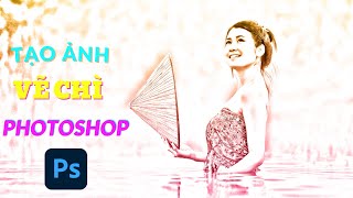 Cách Tạo Ảnh Vẽ Chì Màu từ Ảnh Có Sẵn Với Photoshop screenshot 1