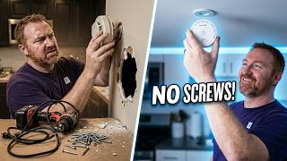 This Smart Smoke Detector Doesn't Need Screws!
