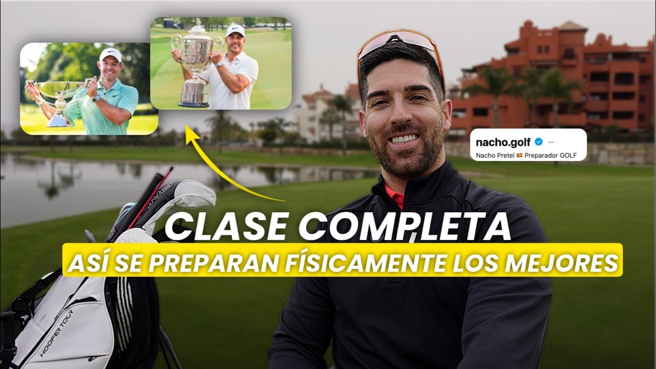 Cómo entrenar el físico para tu swing de golf (son 3 pasos)