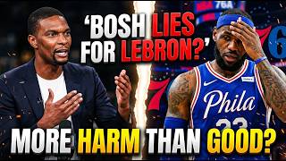 Chris Bosh Lies For Lebron Does More Harm Than Good