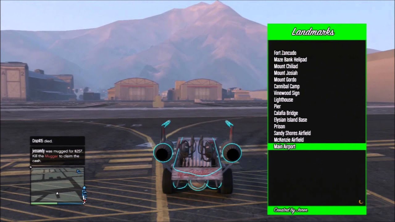 GTA V 1.25 Serendipity SPRX Menu