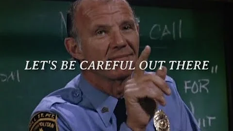 Let's Be Careful Out There | 'Hill Street Blues' Supercut
