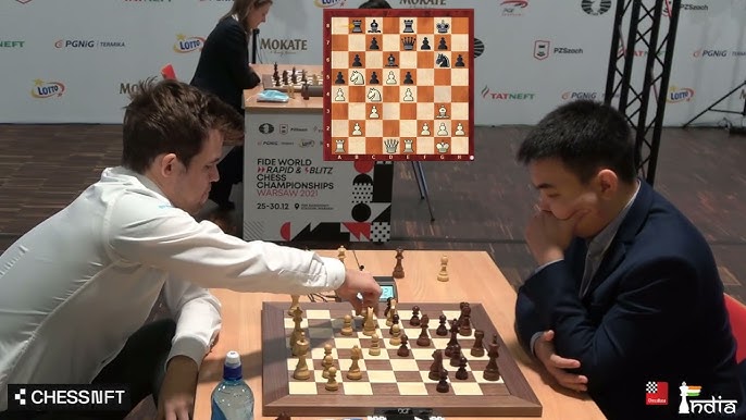 Replying to @High IQ Chess Magnus Carlsen Vs Kirill Alekseenko Part