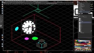 How to make circles for your isometric envionments