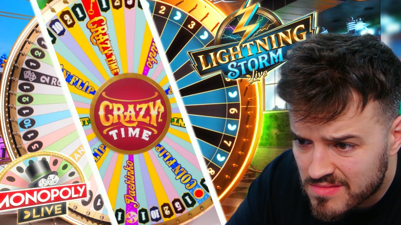 WHEEL DECIDES WHICH LIVE GAME I PLAY… (GAME SHOW)