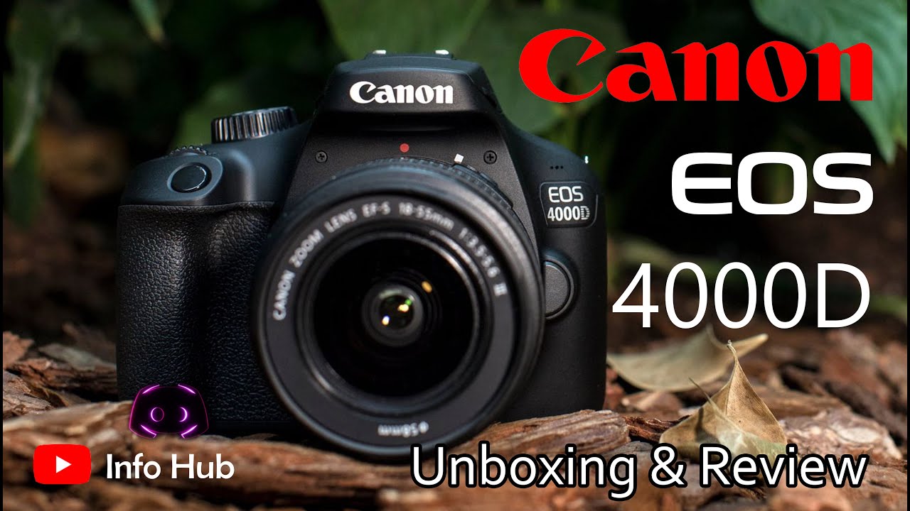 The Canon EOS 4000D is an Entry Level DSLR Full Review 