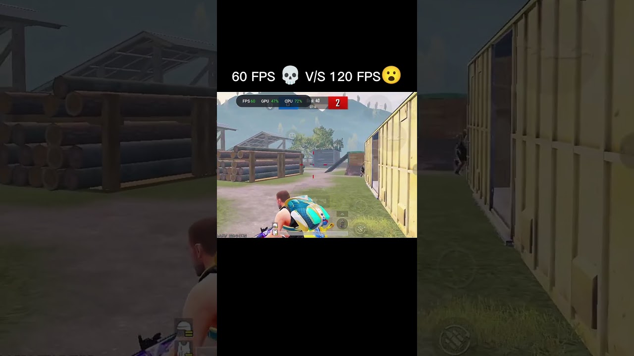 60 FPS 💀 V/S 120 FPS 😮 