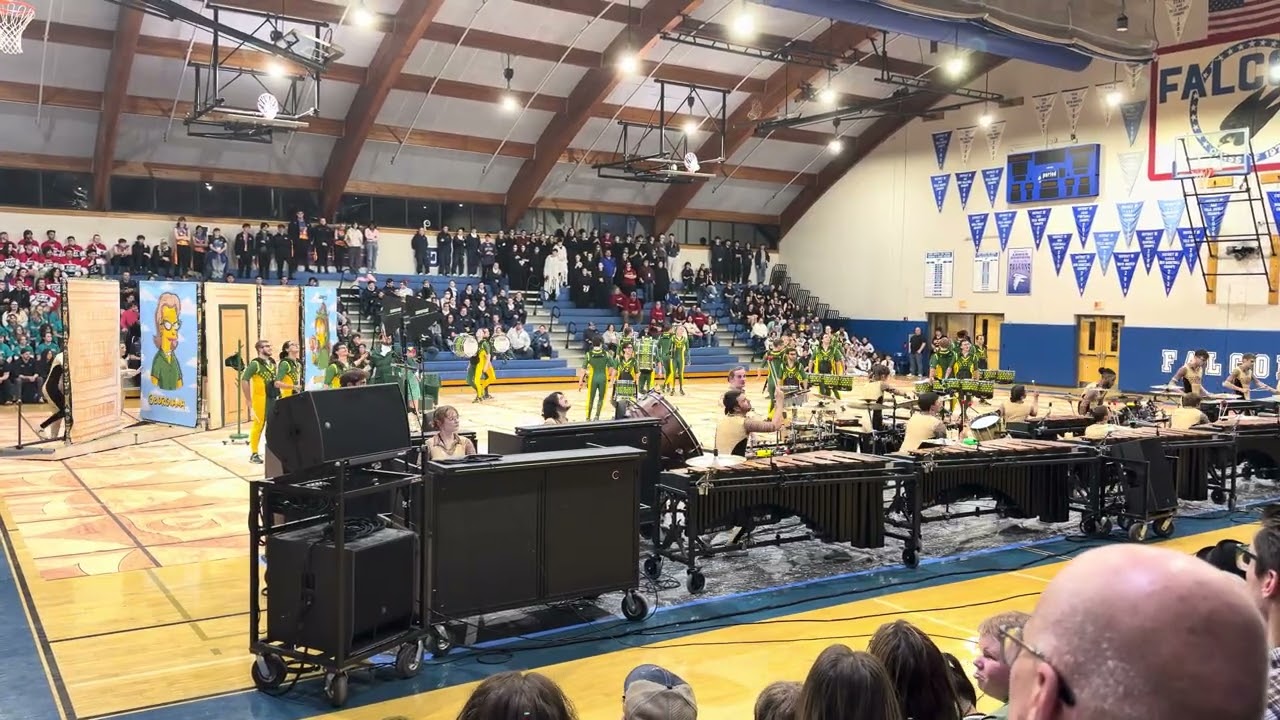 George Mason University Indoor Drumline 2026 First Show