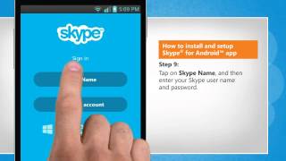 How to install and setup Skype® for Android™ app on LG L9 screenshot 5