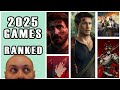 Games I Played in 2025 RANKED | (WORST to BEST)