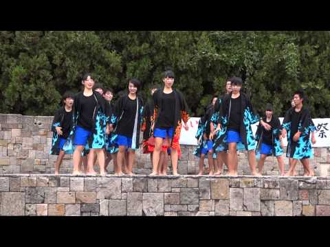 江戸川区立小岩第四中学校黒法被隊／メインステージ／ザ・よさこい！大江戸ソーラン祭り2013