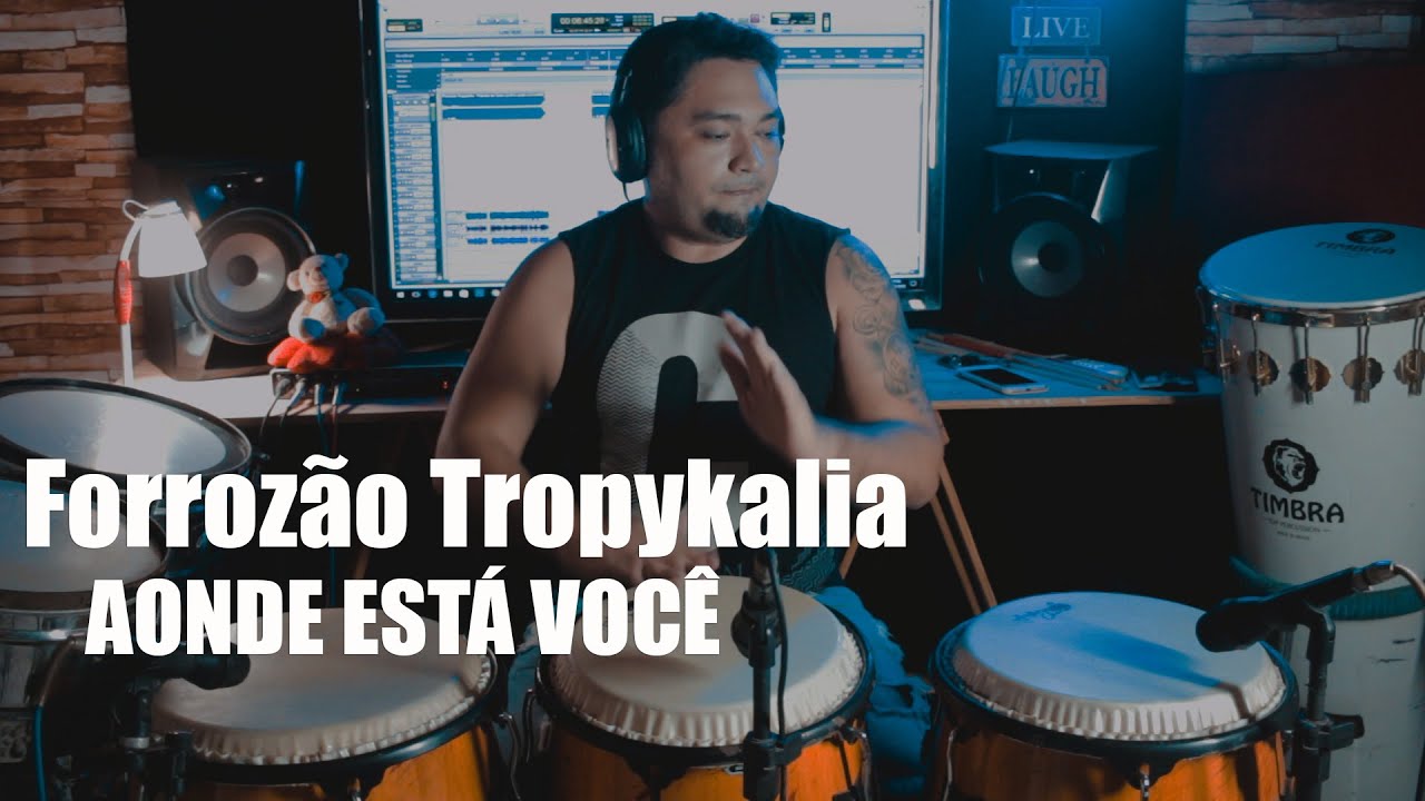 Forrozão Tropykália - Aonde Está Você || PERCUSSÃO COVER || AntonioChina