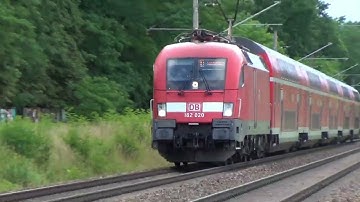 RE1 with 182 020 of the DB on the way to Frankfurt  #re1 #182 #trainspotting