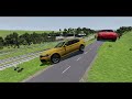 Big & Small Cars vs High-Speed Train – BeamNG.drive