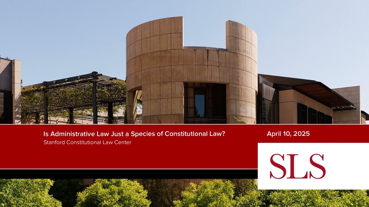 Is Administrative Law Just a Species of Constitutional Law?