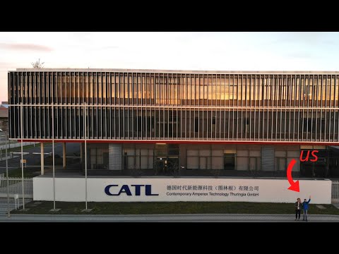 CATL in ARNSTADT Germany - Future European Battery Production Base